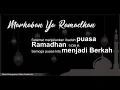 MARHABAN YA RAMADHAN | Vocal Gus Azmi Subbanul Muslimin