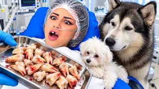 ВЫРВАЛИ ВСЕ ЗУБЫ МУДРОСТИ! Лера на Операции!