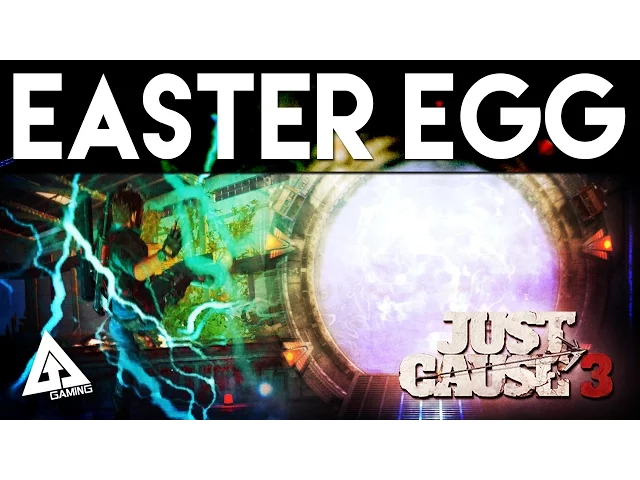 Just Cause 3 Easter Egg "STARGATE TELEPORTER"