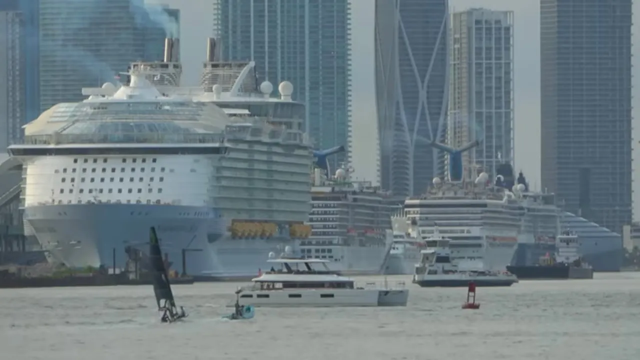 7 Ships Depart Miami!