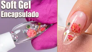 Cómo Hacer ENCAPSULADO en SOFT GEL con Flores Secas 🌸 Paso a Paso