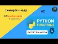 Python Functions Part - 2 Solve these question problems for practice python programming