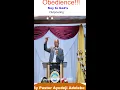 Obedience Key To God s Outpouring-By Ayodeji Adeleke