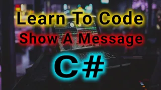 Show a message box in code - programming in C using Visual Studio