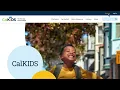 CalKIDS Registration Instructions - English
