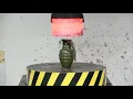 Hydraulic Press Grenade - Satisfying 5 Minute