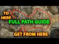 ELDEN RING MAP GUIDE HOW TO GET TO NINTH MT GELMIR CAMPSITE GRACE SITE IN ALTUS PLATEAU