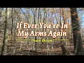 Lagu IF EVER YOU'RE IN MY ARMS AGAIN - (4k Karaoke Version) - in the style of Peabo Bryson