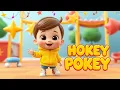 Lagu Hokey Pokey 🕺 | Fun Action Nursery Rhyme for Kids
