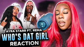 ayra starr ft rema who s dat girl first reaction afrobeats perfection 