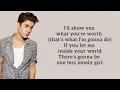 Download Lagu JUSTIN BIEBER - One Less Lonely Girl Lyrics