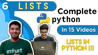 Part 6 Python in 15 s List in Python Append Insert Count Sum Pop Hindi Tutorial