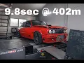 BMW E30 Turbo 1000 HP and 9 8sec 402M - Wrt-Parts ro