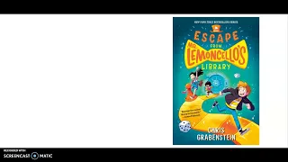 escape from mr lemoncellos library chapter 1