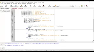 Programa Java Operaciones Aritmeticas Con Funciones