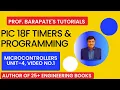 PIC 18F TIMERS AND PROGRAMMING