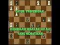 Download Lagu CATUR PROFESIONAL | JEBAKAN KOMBINASI HITAM YANG MEMATIKAN | KOMBINASI CATUR TERBAIK | SKAK MAT 39'