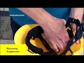 3M SecureFit Hard Hat Helmet Installing and Removing Suspension