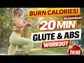 Lagu 20 Min Booty + Core Burn 🔥 No Repeats | No Equipment 4K