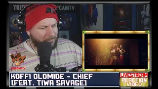 koffi olomide chief feat tiwa savage clip officiel uk reaction u0026 analysis video cubreacts