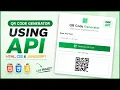 Build a QR Code Generator Using API HTML CSS JavaScript JavaScript Project for Beginners