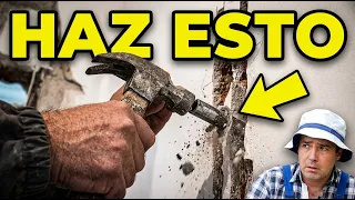 El error que destruye tus paredes al pasar un caño