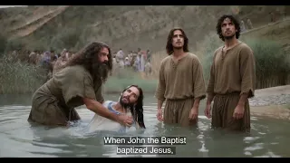 At Jesus Baptism God Declares Jesus His Son