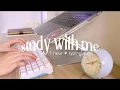 Download Lagu real time study with me 🔮 1 hour | mechanical keyboard typing asmr