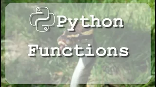 Learn to use Python functions
