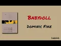 Babydoll - Dominic Fike | Lirik Lagu