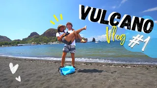 VULCANO : notre PREMIER VOLCAN#voiliercoraille