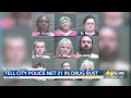 21 Arrested in Perry County Meth Bust