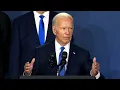 What Led to President Biden Dropping Out of 2024 Race