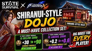 shiranui style dojo explained the best combat morale collection in state of survival