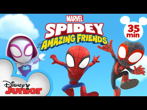Download MP3 Spidey's Best Moments! | Compilation | Marvel's Spidey and his Amazing Friends | @disneyjunior