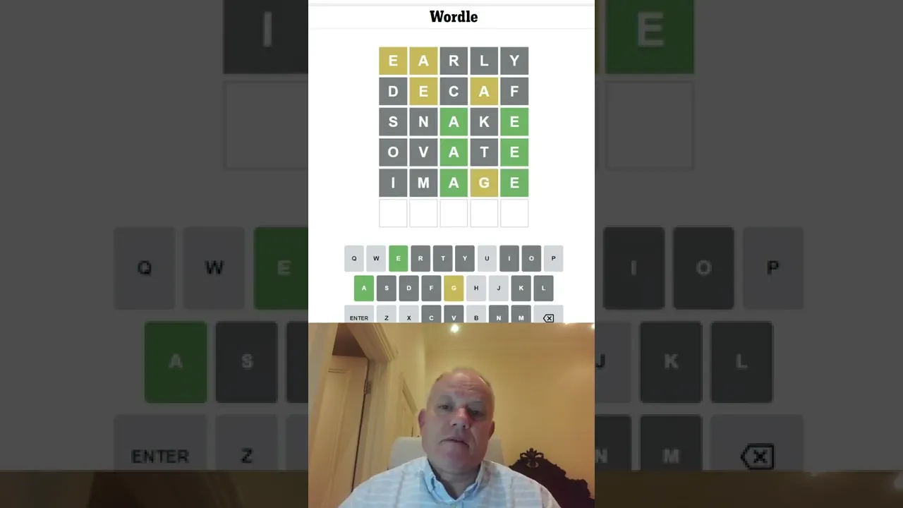 Wordle in a Minute - 7th July 2022
