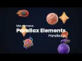 Mouse move Parallax elements using Parallax js