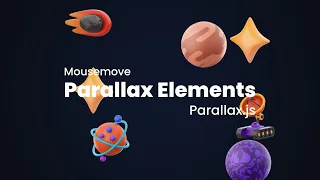 Mouse move Parallax elements using Parallax js