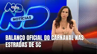 Balanço do Carnaval aponta acidentes nas rodovias de SC