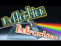 Reflection vs Refraction