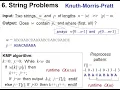 CS300 Introduction to Algorithms Chapter 6a Strings
