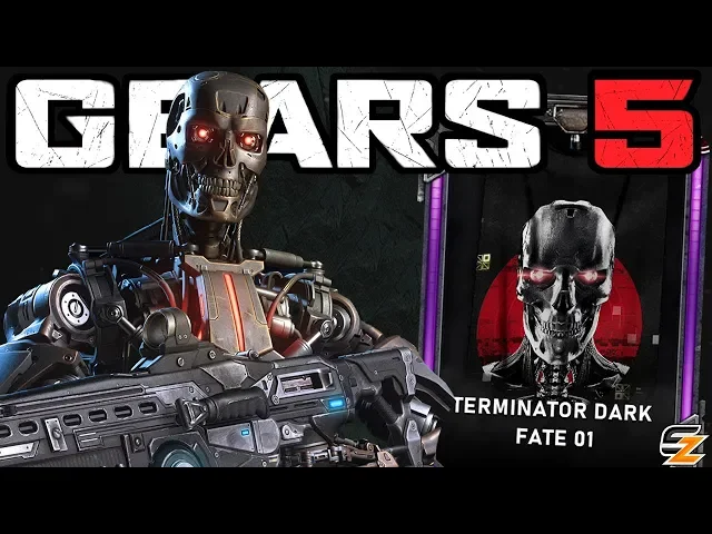 GEARS 5 Multiplayer Gameplay - 9 Minutes of T-800 ENDOSKELETON Character Gameplay!