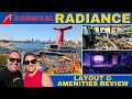 Carnival Radiance Cruise Ship Layout Amenities REVIEW