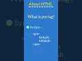 html pre tag Learn Coding