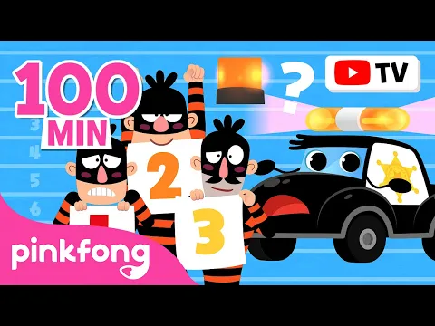 Download MP3 [TV for Kids] Catch the Ten Little Thieves! | + Patrol Pals Compilation | Pinkfong Police Car Series