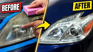 EASILY Restore Your Headlights Like This!