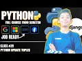 Python Update Tuples Python Tutorial - Class Hindi