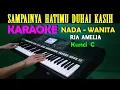 Download Lagu SURATAN DIRI - Ria Amelia | KARAOKE Nada Wanita C=DO
