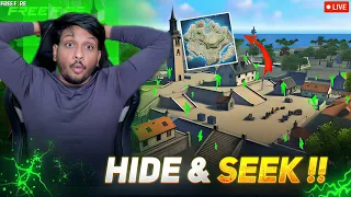 Hide & Seek With Subscribers π± Free Fire Telugu Live - Hyper King #shorts #short #shortvideo