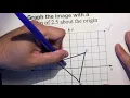 Dilating a shape about the origin